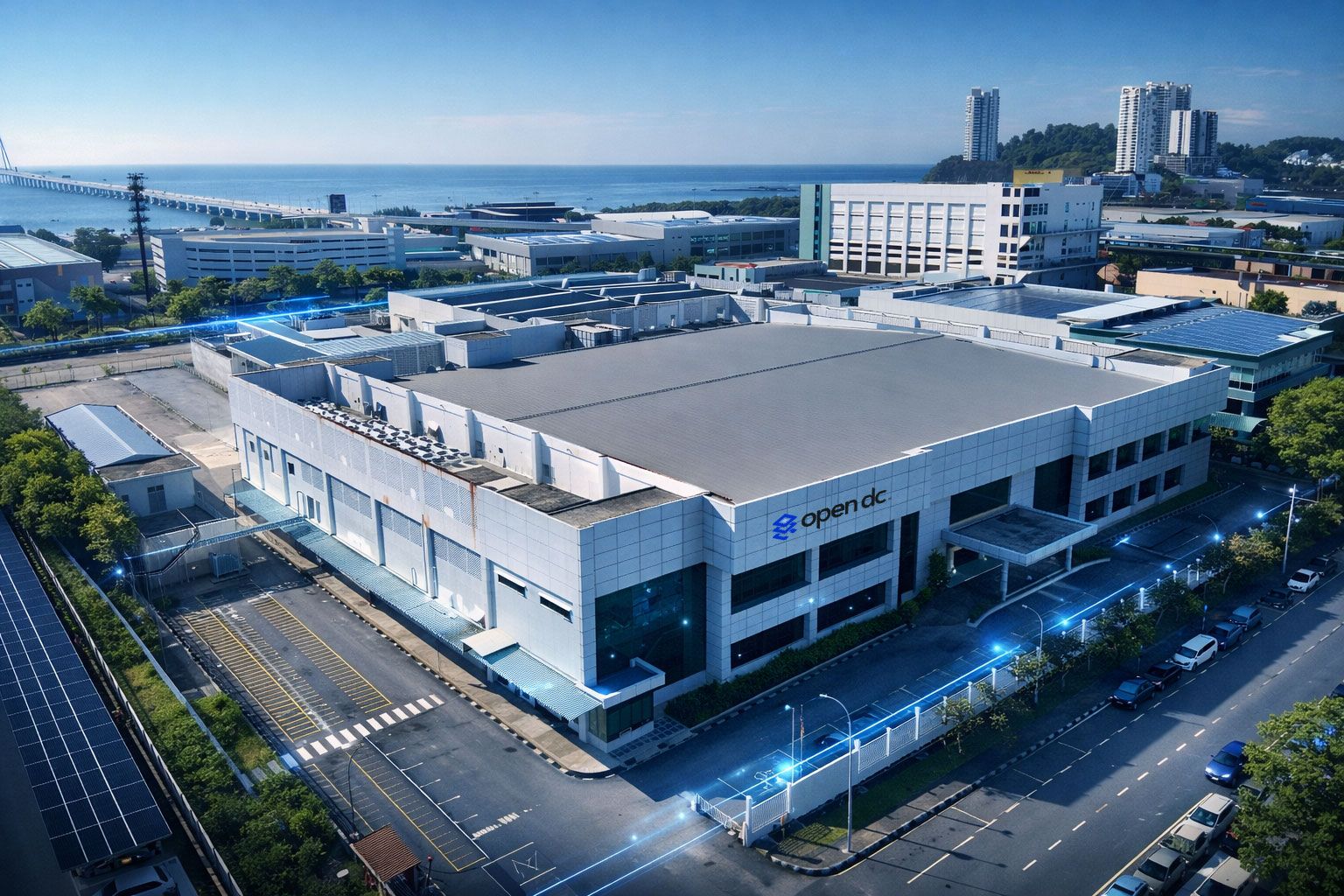 Open DC PE2 data centre in Bayan Lepas Penang designed for AI-ready high-density workloads Infrastructure-focused